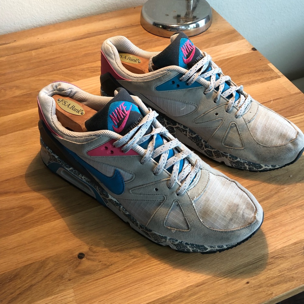 Nike Air Structure Triax 91 Earth Grey Turquoise